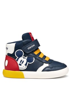 Sneakersy Geox B Gisli B561NB 000BC C0735 M Granatowy ze sklepu eobuwie.pl w kategorii Buty sportowe dziecięce - zdjęcie 185069079