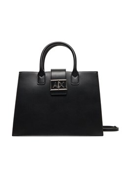 Torebka Armani Exchange XW000305 AF12039 UC001 Czarny ze sklepu eobuwie.pl w kategorii Kuferki - zdjęcie 185069117