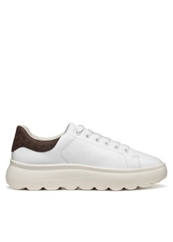 Sneakersy Geox D Spherica Ec4.1 D45TCD 08504 C1224 Biały ze sklepu eobuwie.pl w kategorii Buty sportowe damskie - zdjęcie 185069128