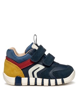 Sneakersy Geox B Iupidoo B3555D 05422 C4244 Granatowy - id: 0000305321824 - marki Geox - 185069207 Sneakersy Geox B Iupidoo B3555D 05422 C4244 Granatowy ze sklepu eobuwie.pl w kategorii Buty sportowe dziecięce - zdjęcie 185069207