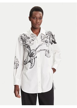 Desigual Koszula Byn Lacroix 25WWCW07 Biały Loose Fit ze sklepu MODIVO w kategorii Koszule damskie - zdjęcie 185070235