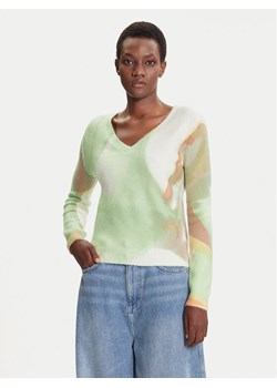 Desigual Sweter Oulu 25WWJF13 Zielony Regular Fit ze sklepu MODIVO w kategorii Swetry damskie - zdjęcie 185070309
