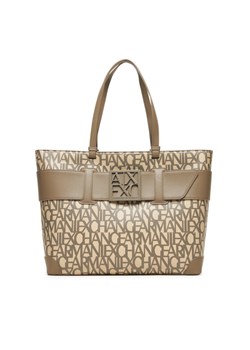 Torebka Armani Exchange 949127 3F742 M1014 Beżowy ze sklepu eobuwie.pl w kategorii Torby Shopper bag - zdjęcie 185070909