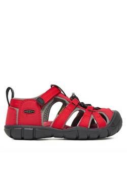 Sandały Keen Seacamp II Cnx 1014470 Czerwony ze sklepu eobuwie.pl w kategorii Sandały dziecięce - zdjęcie 185070926