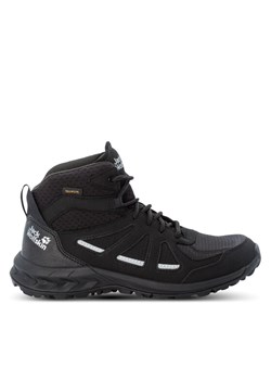 Trekkingi Jack Wolfskin Woodland 2 Texapore Mid W 4051331 Szary ze sklepu eobuwie.pl w kategorii Buty trekkingowe damskie - zdjęcie 185070936