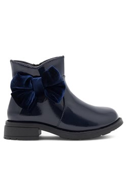 Botki Nelli Blu CS2920-40 Granatowy ze sklepu eobuwie.pl w kategorii Buty zimowe dziecięce - zdjęcie 185070956