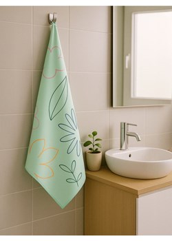 Sinsay - Szybkoschnący ręcznik z mikrofibry - zielony ze sklepu Sinsay w kategorii Ręczniki - zdjęcie 185071835