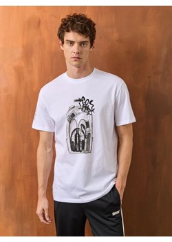 Sinsay - Koszulka z nadrukiem - wielobarwny ze sklepu Sinsay w kategorii T-shirty męskie - zdjęcie 185071847
