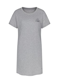 Triumph bawełniana koszula nocna na krótki rękaw Nightdresses 10225066-M034, Kolor szary melanż, Rozmiar 36, Triumph ze sklepu Primodo w kategorii Koszule nocne - zdjęcie 185072525