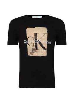 Calvin Klein Jeans T-shirt | Regular Fit ze sklepu Gomez Fashion Store w kategorii T-shirty chłopięce - zdjęcie 185073625