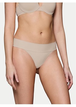 Triumph Stringi Make-Up Illusion 10218386 Beżowy ze sklepu MODIVO w kategorii Majtki damskie - zdjęcie 185073916