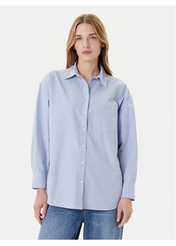 Guess Jeans Koszula W4YH22 WGCF1 Niebieski Relaxed Fit ze sklepu MODIVO w kategorii Koszule damskie - zdjęcie 185073936