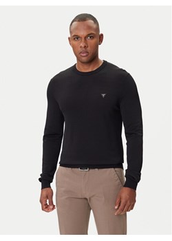 Guess Sweter M4YR29 Z3DM0 Czarny Regular Fit ze sklepu MODIVO w kategorii Swetry męskie - zdjęcie 185073938