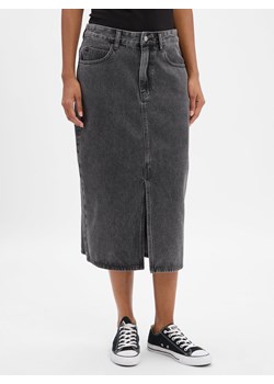 Marie Lund Dżinsowa spódnica damska Kobiety antracytowy jednolity ze sklepu vangraaf w kategorii Spódnice - zdjęcie 185075207