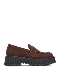 Loafersy G-Star Raw EO-HAYAT-9001-25 Brązowy ze sklepu eobuwie.pl w kategorii Lordsy damskie - zdjęcie 185077277