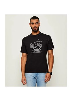 Replay T-shirt | Regular Fit ze sklepu Gomez Fashion Store w kategorii T-shirty męskie - zdjęcie 185078869