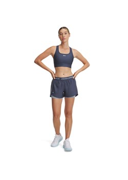 Damskie spodenki treningowe Under Armour Tech Play Up 2in1 Shorts - granatowe ze sklepu Sportstylestory.com w kategorii Szorty - zdjęcie 185080269