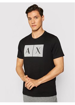Armani Exchange T-Shirt 8NZTCK Z8H4Z 1200 Czarny Slim Fit ze sklepu MODIVO w kategorii T-shirty męskie - zdjęcie 185080378
