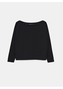 Mohito - Bluza z dekoltem w łódkę - czarny ze sklepu Mohito w kategorii Bluzy damskie - zdjęcie 185081418