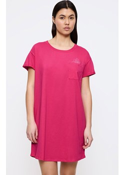 Triumph bawełniana koszula nocna na krótki rękaw Nightdresses 10225066-6653, Kolor fuksja, Rozmiar 36, Triumph ze sklepu Primodo w kategorii Koszule nocne - zdjęcie 185082415