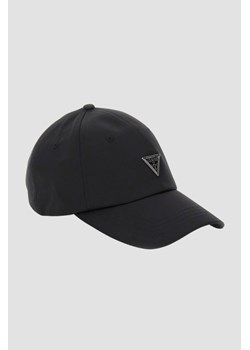 GUESS Czarna czapka męska Nylon ze sklepu outfit.pl w kategorii Czapki z daszkiem męskie - zdjęcie 185082857