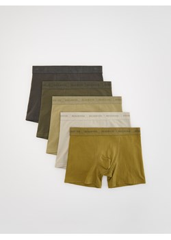 Reserved - 5 pack bokserek Long - oliwkowy ze sklepu Reserved w kategorii Majtki męskie - zdjęcie 185082946