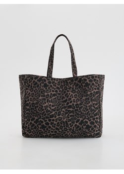 Reserved - Płócienna torebka shopper - wielobarwny - id: 603FC-MLC - marki Reserved - 185083238 Reserved - Płócienna torebka shopper - wielobarwny ze sklepu Reserved w kategorii Torebki damskie - zdjęcie 185083238