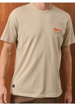 Sinsay - Koszulka z napisem - beżowy ze sklepu Sinsay w kategorii T-shirty męskie - zdjęcie 185083736
