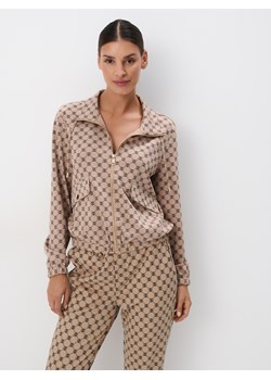 Mohito - Bluza z zamkiem - beżowy ze sklepu Mohito w kategorii Bluzy damskie - zdjęcie 185083937