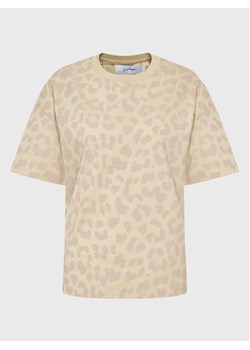 HYPE T-Shirt YVLR-165 Beżowy Relaxed Fit ze sklepu MODIVO w kategorii Bluzki damskie - zdjęcie 185085507