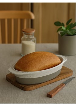 Sinsay - Ceramiczna forma do pieczenia - kremowy ze sklepu Sinsay w kategorii Akcesoria do pieczenia - zdjęcie 185087037