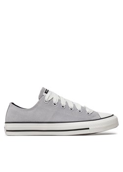 Converse Trampki Chuck Taylor All Star Suede A10417C Szary ze sklepu MODIVO w kategorii Trampki damskie - zdjęcie 185132195