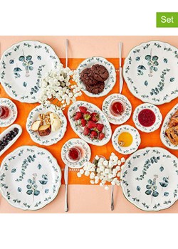 BELLA MAISON 26-częściowy zestaw śniadaniowy &quot;Ocaliptus&quot; w kolorze białym ze sklepu Limango Polska w kategorii Naczynia - zdjęcie 185133288