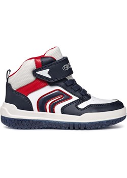 Geox Sneakersy &quot;Buzzerlight&quot; w kolorze biało-granatowo-czerwonym ze sklepu Limango Polska w kategorii Buty sportowe dziecięce - zdjęcie 185133839