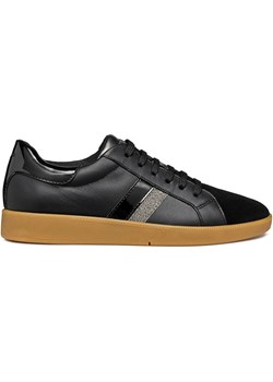 Geox Skórzane sneakersy &quot;Meleda&quot; w kolorze czarnym ze sklepu Limango Polska w kategorii Trampki damskie - zdjęcie 185133978