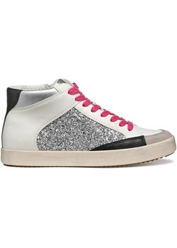 Geox Sneakersy &quot;Blomiee&quot; w kolorze srebrno-czarno-kremowym ze sklepu Limango Polska w kategorii Trampki damskie - zdjęcie 185134056