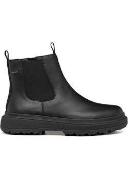 Geox Skórzane botki &quot;Lamidie + Grip ABX&quot; w kolorze czarnym ze sklepu Limango Polska w kategorii Botki - zdjęcie 185134388
