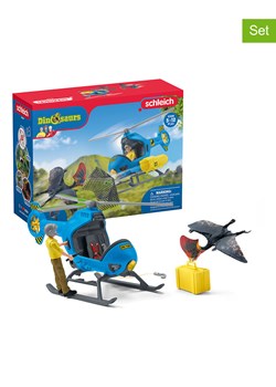 Schleich 10-częściowy zestaw &quot;Dinosaur Air Attack&quot; do zabawy - 4+ ze sklepu Limango Polska w kategorii Zabawki - zdjęcie 185134808