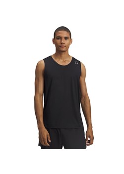 Męski top do biegania Under Armour UA Halo Run Tank - czarny ze sklepu Sportstylestory.com w kategorii T-shirty męskie - zdjęcie 185137538
