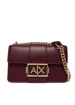 Torebka Armani Exchange XW000071 AF12039 UA343 Bordowy ze sklepu eobuwie.pl w kategorii Kopertówki - zdjęcie 185138106