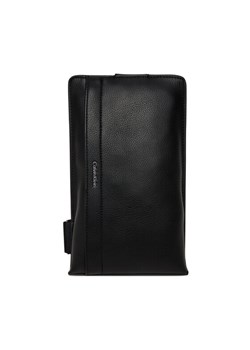 Saszetka Calvin Klein Raised Square Sling LV04D3271G Czarny ze sklepu eobuwie.pl w kategorii Saszetki - zdjęcie 185138166