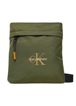 Saszetka Calvin Klein Bold Flatpack LV04D3178G Czarny ze sklepu eobuwie.pl w kategorii Saszetki - zdjęcie 185138169