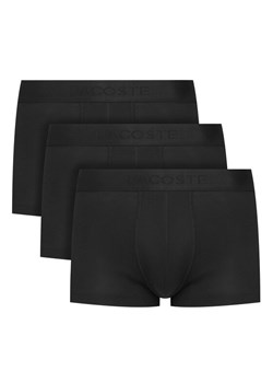 Lacoste Komplet 3 par bokserek 5H3407 Czarny ze sklepu MODIVO w kategorii Majtki męskie - zdjęcie 185138719