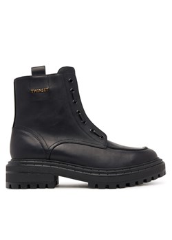 TWINSET Botki 252TCP184 Czarny ze sklepu MODIVO w kategorii Botki - zdjęcie 185138739