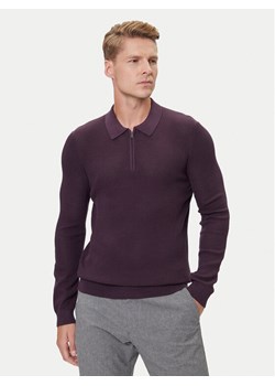 JOOP! Sweter 17 JK-04Nadimo 30046919 Fioletowy Modern Fit ze sklepu MODIVO w kategorii Swetry męskie - zdjęcie 185138876