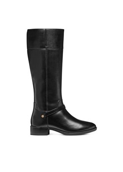 Geox Oficerki D Felicity D56G1B 00043 C9999 Czarny ze sklepu MODIVO w kategorii Kozaki damskie - zdjęcie 185138888