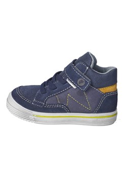 Ricosta Skórzane sneakersy &quot;Jakub-S&quot; w kolorze granatowym ze sklepu Limango Polska w kategorii Buty zimowe dziecięce - zdjęcie 185353099