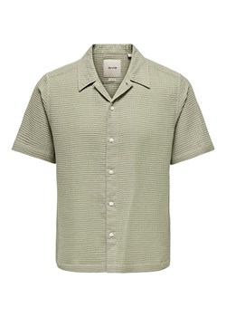 ONLY &amp; SONS Koszula - Regular fit - w kolorze zielonym ze sklepu Limango Polska w kategorii Koszule męskie - zdjęcie 185353209