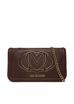 LOVE MOSCHINO Torebka JC4010PP1NLG0301 Brązowy ze sklepu MODIVO w kategorii Kopertówki - zdjęcie 185353729