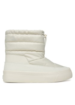 Calvin Klein Sneakersy Vulc Flatf Snowboot Nylon Mix Mg YW0YW01977 Biały ze sklepu MODIVO w kategorii Buty sportowe damskie - zdjęcie 185353766